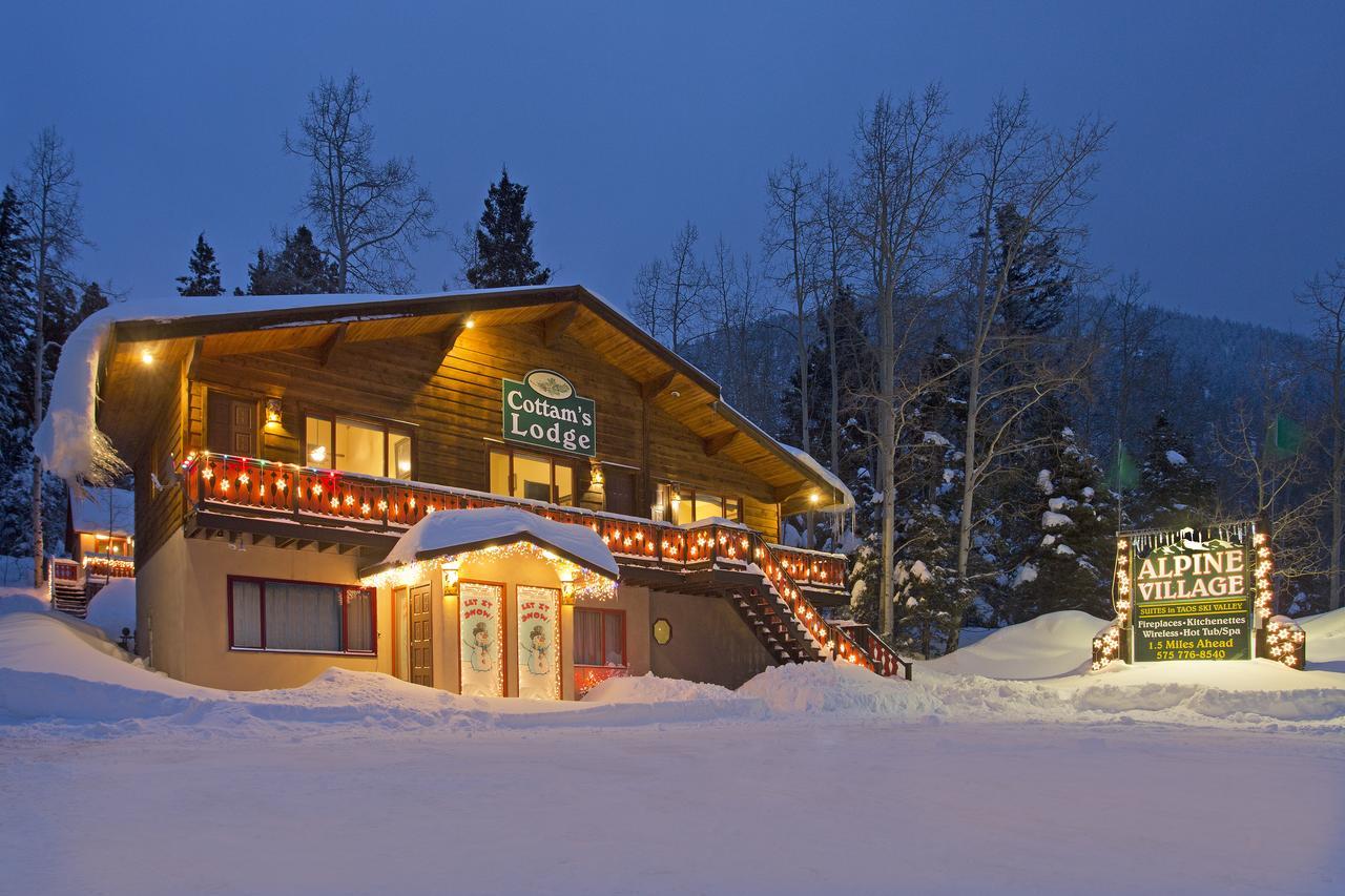 Cottam'S Lodge By Alpine Village Suites Taos Ski Valley Dış mekan fotoğraf